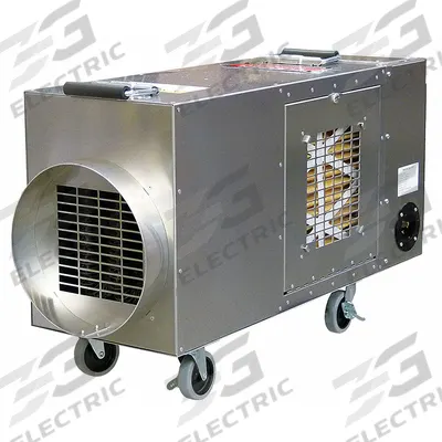 OMNITEC Portable Electric Ducted & Tent Heater: 11 kW Watt Output, Requires Cord - Portable Electric Ducted & Tent Heaters