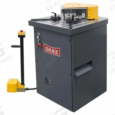 DAKE Fixed Angle Sheet Metal Notcher: Hydraulic - Corded Sheet Metal Notchers
