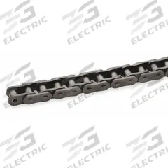 TSUBAKI Roller Chain: Single Strand, 80HRB, 1 in Pitch, Steel, 10 ft Overall Lg, Riveted Pin, Steel. Key specifications — Chain Number: 80HRB; Brand: TSUBAKI.