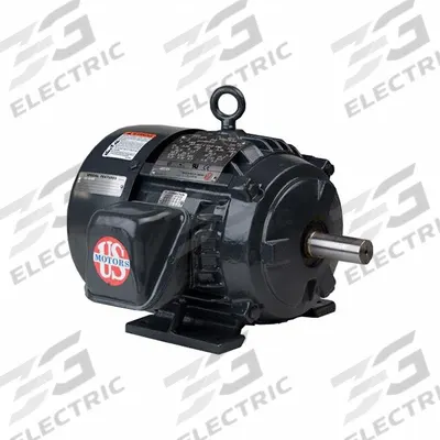 U.S. MOTORS General Purpose Motor: C-Face Mount, Totally Enclosed Fan Cooled, 1 1/2 hp - Rigid Base 3-Phase General Purpose AC Motors
