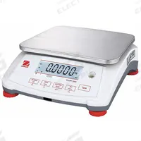 OHAUS Food Scale: 8 7/8 in Weighing Surface Dp, 11 3/4 in Weighing Surface Wd, 4 5/8 in Overall Ht (MPN V71P3T). Key specifications — Connection Ports: Ethernet; Readability: 0.0002 lb/0.1 g; Brand: OHAUS; IP Rating: IP43.