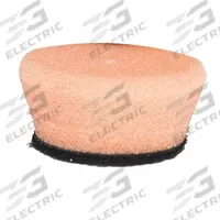 FLEX NORTH AMERICA Polishing Pad: Pad, Hook-and-Loop, Hook-and-Loop, Foam, 1 in Outside Dia, Orange (MPN 555120). Key specifications — Texture: Smooth; Material: Foam; Product Type: Pad; Compatible Tool Type: Polishers; Color: Orange; Compatible Surface Material: Fiberglass; Features: Beveled Cut and Finish; Brand: FLEX NORTH AMERICA.