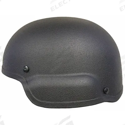 UNITED SHIELD Level IIIA Mid Cut Helmet: M Fits Hat Size, Black, Aramid