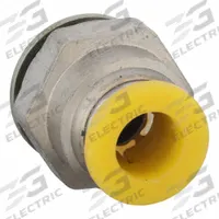 PARKER Push-Fit Adapter Fitting: 6 mm OD x 1/8 in Pipe Size, Push-to-Connect x BSPP, Brass, Silver (MPN 68PLP-6M-2G). Key specifications — Brand: PARKER.