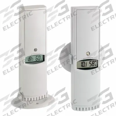 THERMCO Wireless Thermometer Transmitter: 140°F to -40°F /60°C to -40°C - Desk & Wall Mount Meters with Wireless Sensors