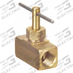 APPROVED VENDOR Needle Valve: Inline Valve Body, Brass, 1/8 in Pipe Size, FNPT x FNPT, Female, NPT (MPN 6MN29). Key specifications — For Media: Water; Seal Material: Metal; Brand: APPROVED VENDOR; Connection Gender - Side 2: Female; Connection Gender - Side 1: Female; Connection Type - Side 1: NPT; Connection Type - Side 2: NPT; Connection Type: FNPT x FNPT.