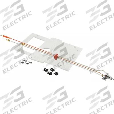 RHEEM Pilot Assembly Replacement Kit: Mfr Part # SP13884H, 12 in Overall Lg - Rheem Water Heater Pilot Assemblies