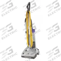 PROTEAM Upright Vacuum Cleaner: 12 in Cleaning Path Wd, 100 cfm Air Flow, 17 lb Wt, Std, Bag, 107329. Key specifications — Color: Gray; Vacuum Motor Type: Brushed; Includes Onboard Hose: Onboard Hose Included; Head Height Adjustment: 1-Position; Brand: PROTEAM; Drive Belt: Mechanical Clutch; Includes: Upholstery Tool; Independent Brush Motor: No.