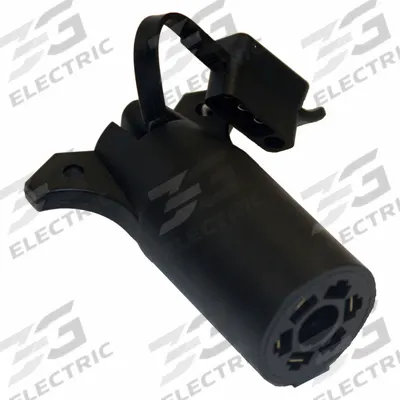 BUYERS PRODUCTS Trailer Adapter: 7-Way Blade, 4-Way Flat, Plastic (MPN TC2074T) - Fleet and Vehicle Maintenance
