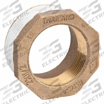 APPROVED VENDOR Metal Pipe Straight: Straight, 2 in x 1 1/2 in, Class 125, None Brass, PTFE - Threaded Low-Pressure Pipe Fittings for Potable Water with Thread Sealant