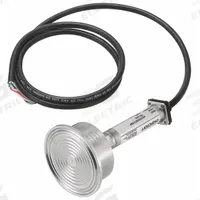 ASHCROFT Sanitary Pressure Transmitter: 2 in Triclamp, 0 to 60 psi, 4 to 20mA DC, Cable & Wire Leads (MPN KS7S2042F260#). Key specifications — Brand: ASHCROFT; Accuracy: ±1% of Full Scale; Fitting Material: Stainless Steel.