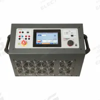 MEGGER Battery Capacity Analyzer: 100 V to 240 V, Lead Acid/NiCD, LCD (MPN Torkel 910). Key specifications — Testing Functions: DC Voltage; Batteries Tested: Lead Acid; Brand: MEGGER.