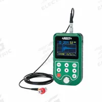 INSIZE Ultrasonic Thickness Gauge: Couplant/Transducer, 0.001 in Thick Measurement Resolution (MPN ISU-700D). Key specifications — Brand: INSIZE; Thickness Measurement Accuracy: ±0.04mm (H<10mm)±(0.04+H/1000)mm (Hz10mm)H is the thickness to be measured in mm ±.002"(H<.394")±(.002"+H/1000)"(Hz.394")H is the thickness to be measured in inch; Certificate of Calibration: Not Included.
