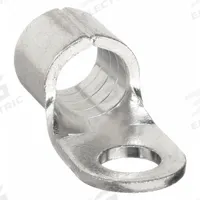 BURNDY Ring Terminal: Bare, 5/8 in Stud Size, 4 AWG to 4 AWG Wire Sizes, 600 V, Brazed Barrel & Seam (MPN YAD4CM16E58). Key specifications — Brand: BURNDY; Series: PAT4PC834.