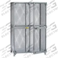 LITTLE GIANT Bulk Storage Locker: 73 in x 39 in x 78 in, 1 Fixed Shelf, Legs, Gray, Gray, Shelves (MPN SL1-3672). Key specifications — Brand: LITTLE GIANT; Body Panel Type: Ventilated; Base Type: Legs; Cabinet Color: Gray; Frame Assembled: Assembled.