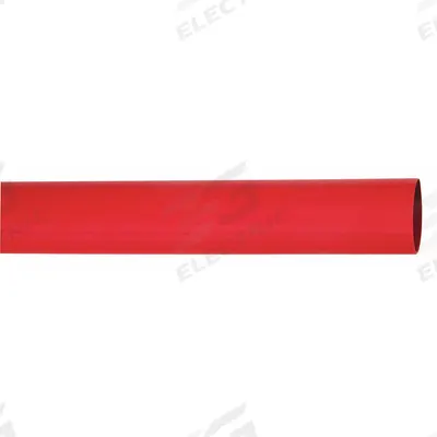 3M Heat Shrink Tubing: 1.1 in I.D. Before Shrinking, 0.37 in I.D. After Shrinking - General Purpose Adhesive-Lined Heat Shrink Tubing