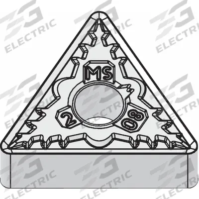 WIDIA Triangle Turning Insert: TNMG332MS - Triangle (T) Indexable Turning Inserts