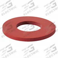 Sealing Washer: FDA Approved, Silicone, Red, 10.5 mm Inside Dia, 20 mm Outside Dia, M10 Screw Sz (MPN ZSW-86). Key specifications — Brand: APPROVED VENDOR; Compatible Product Type: For Use without Nut; Product Type: Sealing Washer; System of Measurement: Metric; X-Ray Detection: Not X-Ray Detectable; Seal Material: Silicone Rubber; Seal Material Color: Red; FDA Approval: FDA Approved.