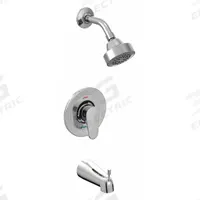 CFG Tub and Shower Trim Kit: Edgestone, 1.75 gpm Fixed Showerhead Flow Rate, Chrome, Single Function (MPN 46301CGR). Key specifications — Connection Type: CC; Series: Edgestone; Showerhead Spray Patterns: Single.