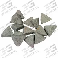 RAYTECH Finishing Media: Ceramic, Triangle, 20 lb (MPN 41-310). Key specifications — Brand: RAYTECH; Compatible Tumbler: Vibratory Tumbler; Compatible Tumbler Environment: Wet.