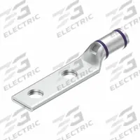 Compression Lug: For 4/0 AWG, Stranded Wire, 3/8 in Stud Size, Std, Copper Barrel (MPN YAV28L2TC38FX). Key specifications — Inspection Hole: Yes; For Wire Type: Stranded; For Wire Sizes: 4/0 AWG; Brand: BURNDY; Manufacturer Part Number: YAV28L2TC38FX.