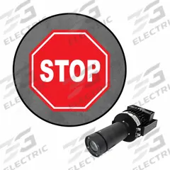 VISUAL WORKPLACE INC. LED Safety Sign: LED Safety Sign, 2-Way Stop, Projector with Lens, Multicolor (MPN 66-3137-011050-PS202). Key specifications — Brand: VISUAL WORKPLACE INC.; Includes: Power Supply; Laser Color: Multicolor; Watts: 100 W; Legend/Background Color: 2-Way Stop; Manufacturer Part Number: 66-3137-011050-PS202; Product Type: LED Safety Sign; Product Includes: Projector with Lens.