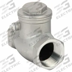 APPROVED VENDOR Swing Check Valve: Swing, Inline Valve Body, 1 1/4 in Pipe Size, FNPT x FNPT, Std (MPN 4VMU3). Key specifications — Brand: APPROVED VENDOR.