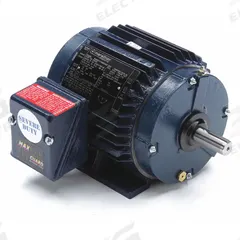 LEESON General Purpose Motor: Rigid Base Mount, Totally Enclosed Non-Ventilated, 2 hp, 460V AC (MPN 145TTTN16629). Key specifications — Brand: LEESON; Nameplate Voltage @ 60 Hz: 460V AC; Full Load Current @ 60 Hz: 3.0 A; Nameplate RPM @ 60 Hz: 1,740 RPM; Motor Enclosure: TENV.