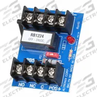 ALTRONIX Relay Module 12/24VDC 75Ma DPDT: Relay Module, 12/24V DC (MPN RB1224). Key specifications — Input Voltage: 12/24V DC; Material: Phenolic/Fiberglass; Brand: ALTRONIX; Product Type: Relay Module.