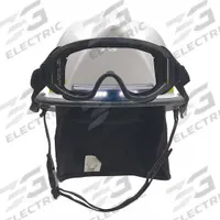 BULLARD Fire Helmet: White, Polyetherimide, Modern Rear Brim, Chin Strap (MPN LTXWHTLGIZ4). Key specifications — Color: White; Chin Strap: Yes; Brand: BULLARD; Shell Material: Polyetherimide; Style: Modern Rear Brim; Suspension: Standard Sure-Lock(R) Ratchet Headband.
