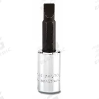 PROTO Socket Bit: 1/4 in Drive Size, Slotted Tip, 1/4 in Tip Size, 1 53/64 in Overall Lg, SAE (MPN J4745). Key specifications — attr1213360: Fixed Insert; attr1213362: PROTO.