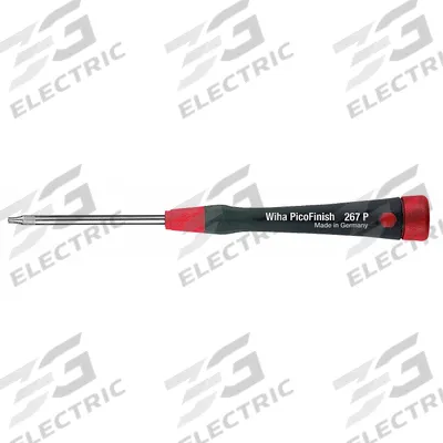 WIHA Precision Torx Screwdriver: PicoFinish, Std Lg, Torx Tip, T3 Tip Size - Precision Torx Screwdrivers