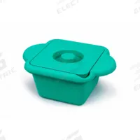 Ice Bucket with Lid: 1 L Capacity, Rectangular, Polyurethane, Green, 5 in Overall Ht (MPN HS28721G). Key specifications — Color: Green; Material: Polyurethane; Brand: HEATHROW SCIENTIFIC; Product Type: Ice Bucket with Lid; Shape: Rectangular.