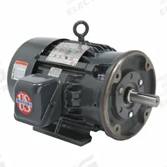 U.S. MOTORS Motor: Flange Mount, Totally Enclosed Fan Cooled, 15 hp, 230/460V AC, 3,600 RPM (MPN JE06). Key specifications — Brand: U.S. MOTORS; Nameplate Voltage @ 60 Hz: 230/460V AC; Full Load Current @ 60 Hz: 34.0/17.2 A; Nameplate RPM @ 60 Hz: 3,600 RPM; Motor Enclosure: TEFC.