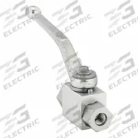 PARKER Hydraulic Ball Valve: Not Lockable, 4.53 in Handle Lg, Two Positions, Two-Way Ways, Female (MPN BVHP04SSS1N). Key specifications — Brand: PARKER; Manufacturer Part Number: BVHP04SSS1N; Ball Seal Material: Nitrile; Handle Lockability: Not Lockable; Shaft Seal Material: Nitrile; Series: BV; Port Connection: 1/4 in SAE O-Ring Boss.