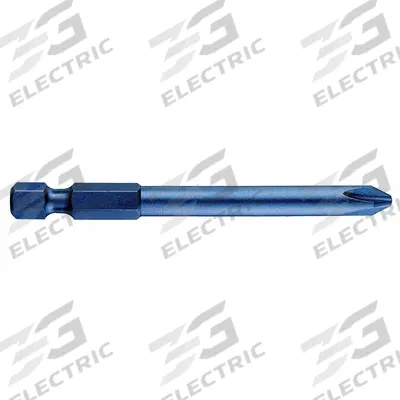 WESTWARD Power Bit: Power Bit, Imperial, PH2 Bit Industry Size, #2 Bit Size, Std - Impact Bits