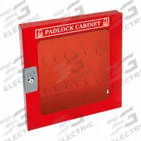 ZING Lockout Padlock Cabinet: Padlock Station, No Padlocks, Powder Coated, 7337. Key specifications — Visibility Inside: Clear; Station Type: Padlock Station; Material: Steel; Cover Type: Closed; Filled: Yes; Includes: (2) Keys; Brand: ZING; Combined - Delete Later (For use in Broad Attribute for OD): Station.