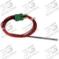 LASCAR Replacement Thermocouple Probe: 32°F to 392°F /0°C to 200°C, ±4.5°F/2.5°C, 3.94 in Probe Lg (MPN EL-P-TC-K). Key specifications — Brand: LASCAR; Accuracy: ±4.5 °F/2.5 °C; Handle Type: Straight.