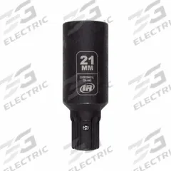 INGERSOLL RAND Impact Socket: Metric, 21 mm Socket Size, 6-Point, Deep, 2 61/64 in Overall Lg (MPN DXS2SM21L). Key specifications — attr1215501: INGERSOLL RAND; attr1215515: Manganese Phosphate; attr1215518: 21 mm.