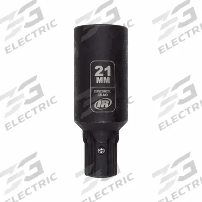 INGERSOLL RAND Impact Socket: Metric, 21 mm Socket Size, 6-Point, Deep - Insider & DXS Impact Sockets