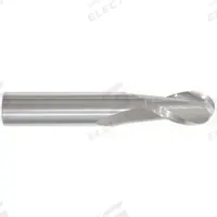 APPROVED VENDOR Ball End Mill: Carbide, 2 Flute, 1.5 mm Mill Dia, 5 mm LOC, 39 mm OAL (MPN 221-001410)