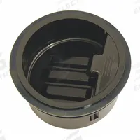 RECTORSEAL Trap Seal: 3 1/4 in Overall Dia, 11 1/2 in Overall Wd, 1 1/2 in Overall Ht, Black, Slip (MPN 97042). Key specifications — Material: HDPE; Connection Type: Slip; Brand: RECTORSEAL; Color: Black.