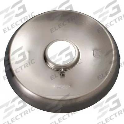 BRASSCRAFT Tub and Shower Trim: Circle Trim Plate, Stainless Steel, Satin Nickel Finish - Trim Parts & Decals for Bathtubs & Showers