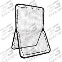 CHAMPION SPORTS Ball Rebounder: 60 in Overall Ht, 36 in Overall Wd, 36 in Overall Dp, Steel, Black (MPN LBT53)