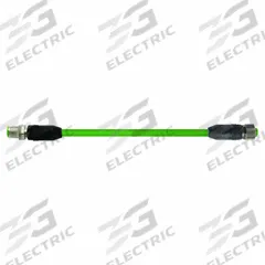 MURRELEKTRONIK Cordset: M12 Male Straight x M12 Female Straight, 5 m Lg, PUR, Green, Y Coding (MPN 7000-47051-8310500). Key specifications — Brand: MURRELEKTRONIK; Cable Jacket Color: Green; End 1 Coding: Y; End 2 Coding: Y; IP Rating: IP67.