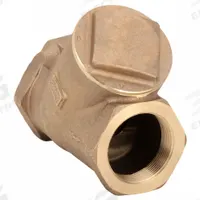 MILWAUKEE VALVE Swing Y Check Valve: Swing, Y-Style Valve Body, 2 in Pipe Size, FNPT x FNPT, Bronze (MPN 508 2"). Key specifications — Brand: MILWAUKEE VALVE.