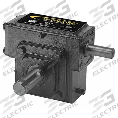 WINSMITH Speed Reducer: 15:1, 115 RPM, 0.5 hp Input Max, 238 in-lb Output Max, Round - Indirect-Drive Right-Angle Speed Reducers
