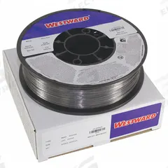 WESTWARD Flux-Cored Welding Wire: Stainless Steel, E316LT1-1/4, 0.035 in, 11 lb (MPN 20YC66). Key specifications — Brand: WESTWARD; Tensile Strength (As Welded) (Merch): 70 ksi; Yield Strength (As Welded) (Merch): Not Specified.
