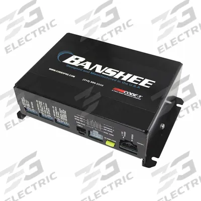 CODE 3 Automotive Siren System: Siren Amp, 12V DC - Electronic Siren Controllers