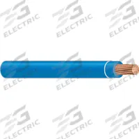 Building Wire: Copper, 10 AWG, 1 Conductors, Stranded, Blue, 1,000 ft Lg, THHN/THWN (MPN 22976504). Key specifications — Voltage: 600 V; Brand: SOUTHWIRE.